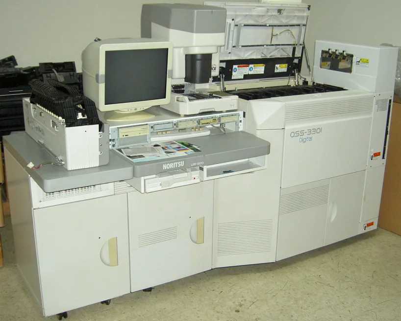 Полностью восстановленный Noritsu QSS 3301 цифровой минилаб