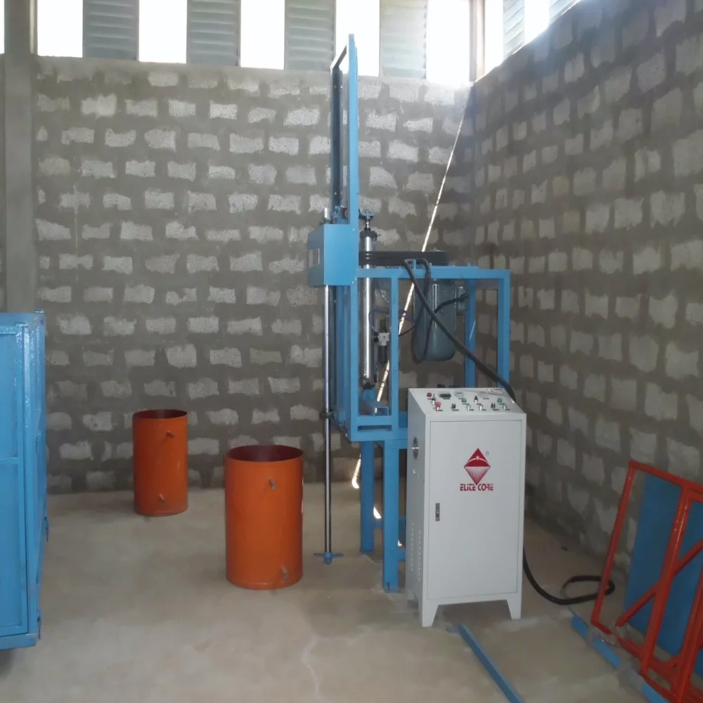 ECMT-102 Vertical polyurethane foam cutting machinery