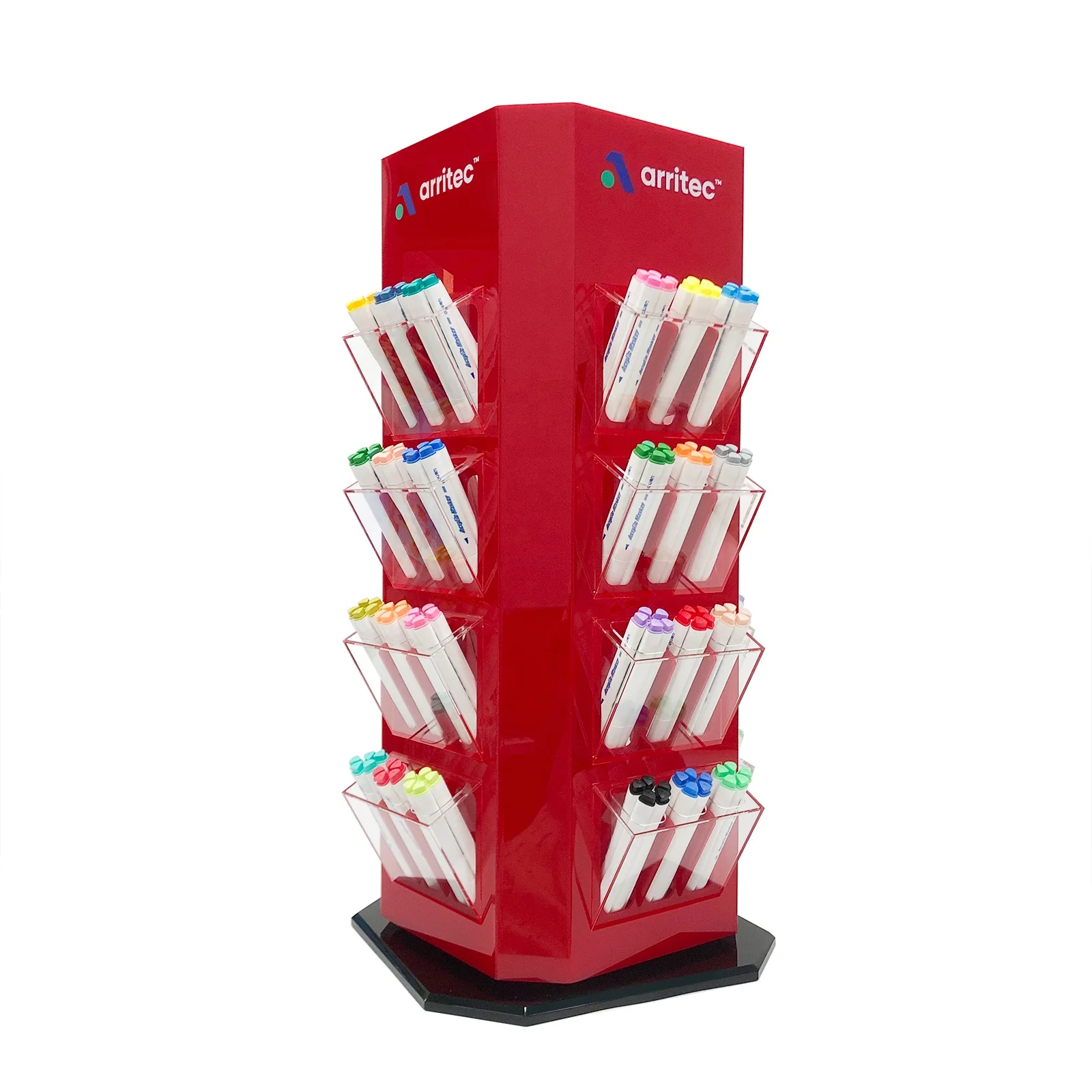 Custom Free Design Pen holder display Acrylic Display Stand For Retail Store