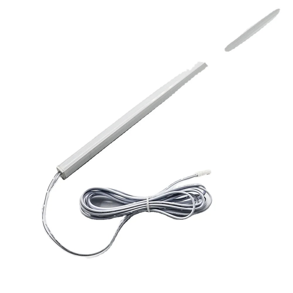 Gated/body induction intelligent aluminum slim cabinet light bar for bookcase wardrobe showcase