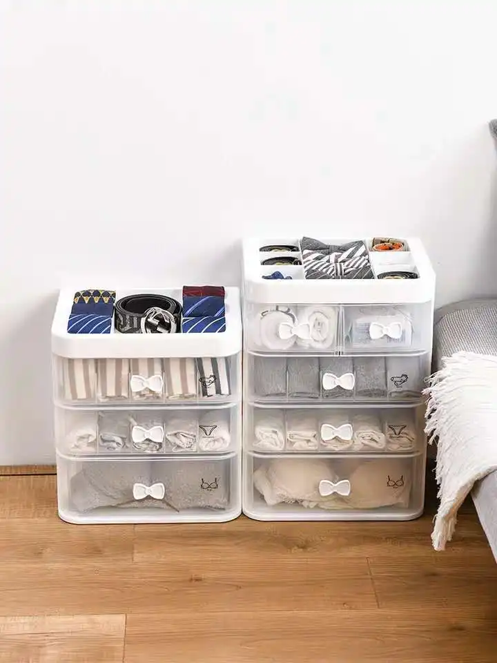 amazon topseller 4 tier storage drawers plastic drawer storage cabinets