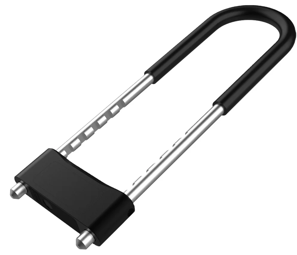  Умный водонепроницаемый U-образный замок с мастер-ключом USB-зарядкой для велосипедного