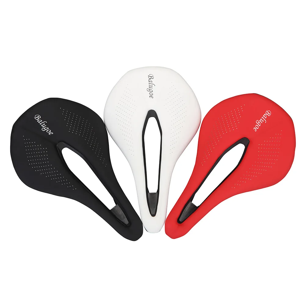 Gel soft leather surface mtb soft bike seat bicycle saddle