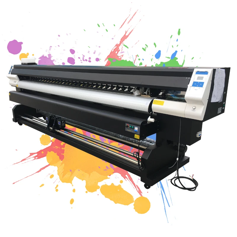 
Hot selling DX5 DX7 5113 4720 XP600 print head CE certificate china plotter cutter eco solvent 3.2m inkjet printer 