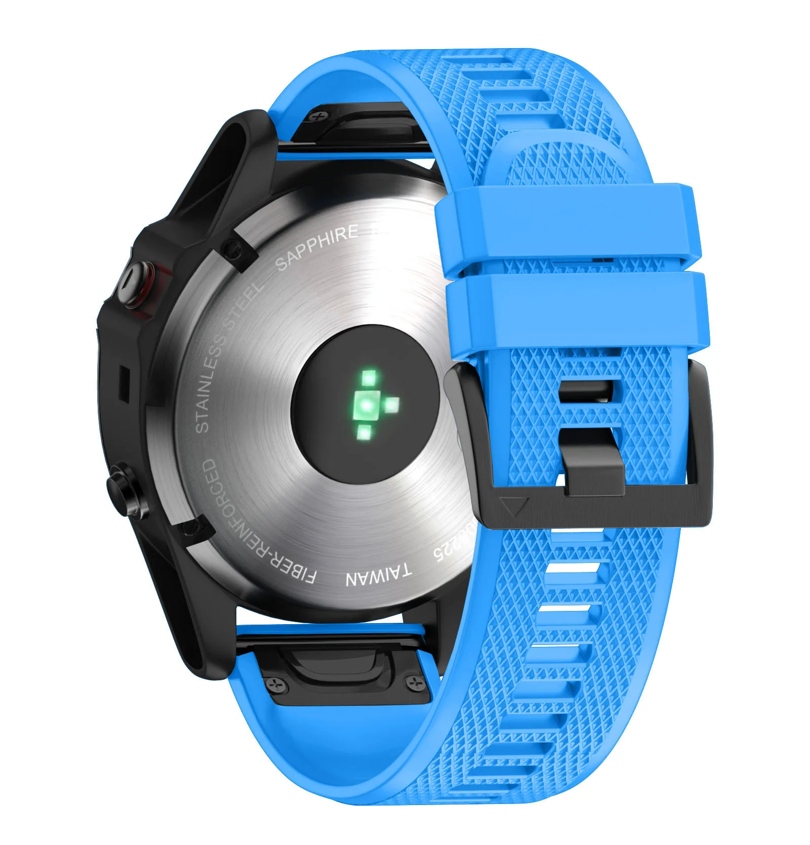 Qiman for Garmin Fenix7 Band,Quick Release 22mm Silicone Smart Watch Replacement Strap for Garmin Fenix 6/5/Forerunner 935