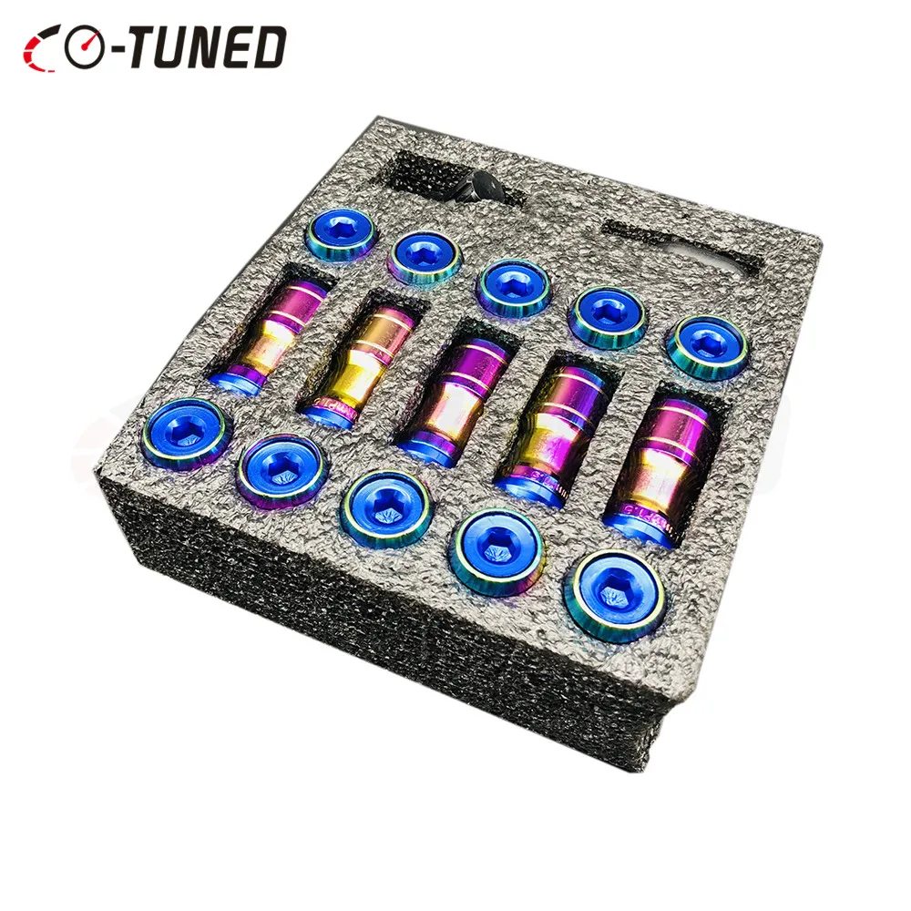 M12 X 1.5 M/12 X 1.25 Volk Racing Formula Nut Lug Wheel Nuts Screw for Nissan for Toyota Universal  Neo Chrome