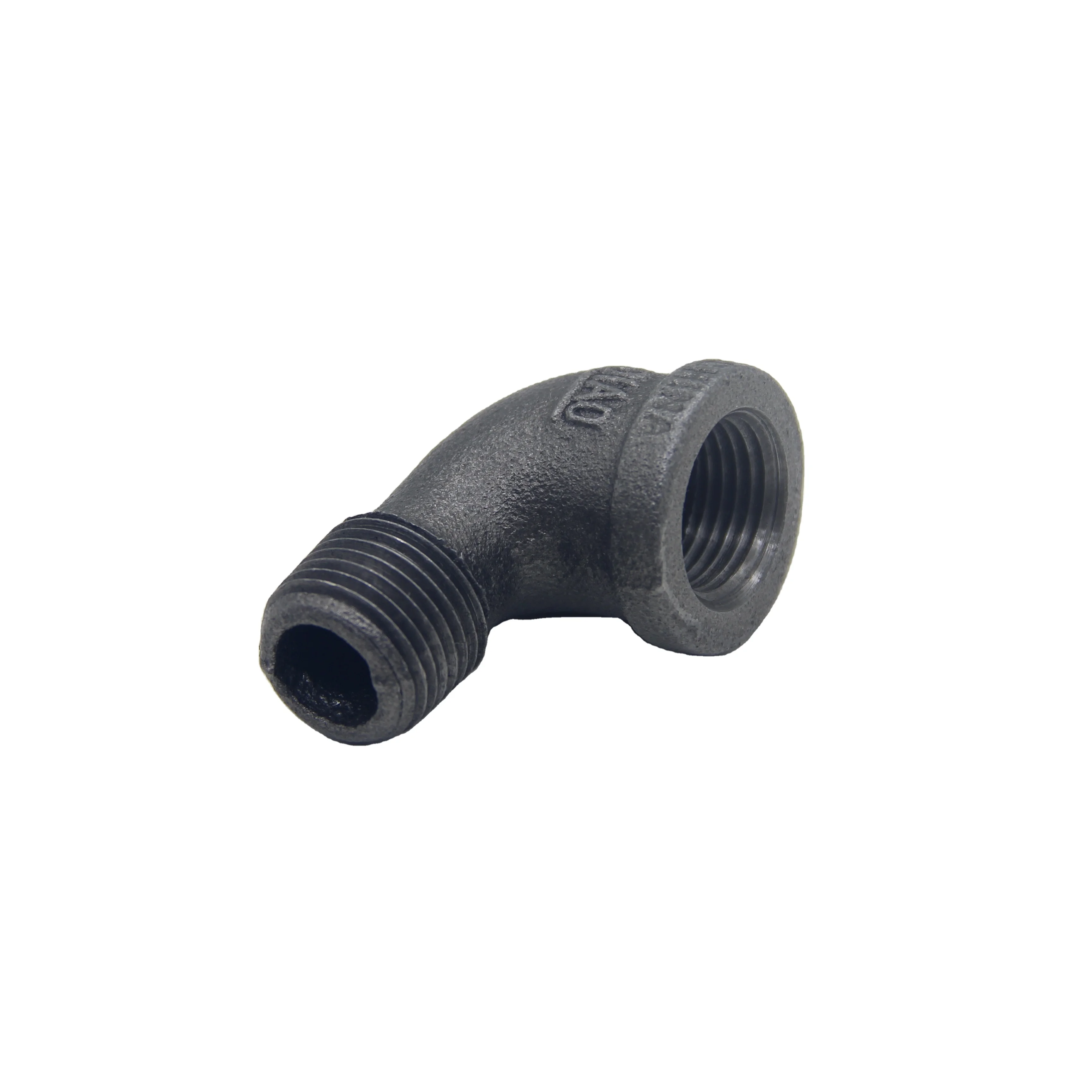 Professional supplier street elbow casting iron pipe fittings 1/2-4'  female to male end elbow for water system