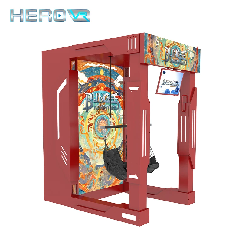 HEROVR Suitable All Ages Extreme Skydiving Simulator VR Adventures Virtual Reality Bungee Jump Off Tower