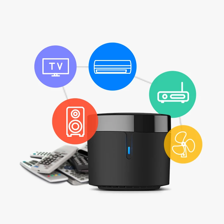 Customized BroadLink Smart Universal Remote Control RM4 Mini Voice Control WiFi IR Remote Control For Smart Life