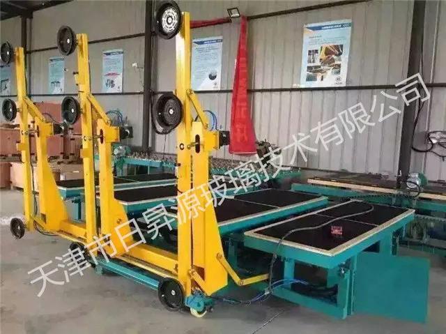 Factory direct sale auto glass loading table / manual glass cutting table for glass factory