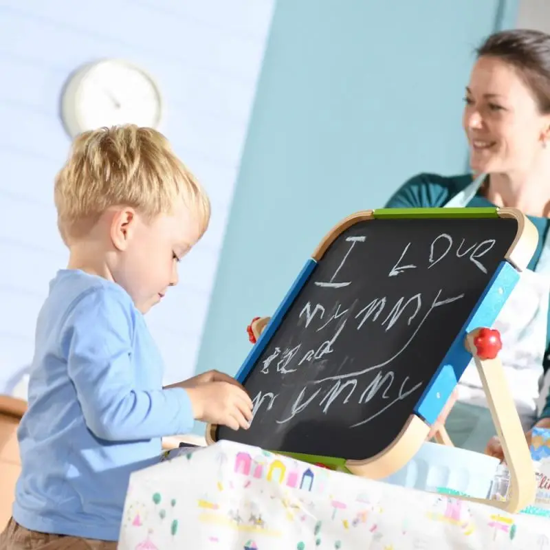 Tonghe Hot Sale Style Factory Wholesale Kids Non-Toxic Antique Wooden Easels For Kids,Mini Easel Set