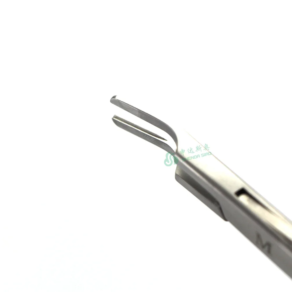 Laparoscope clip applicator for open surgery(triangle groove)&(flat groove)