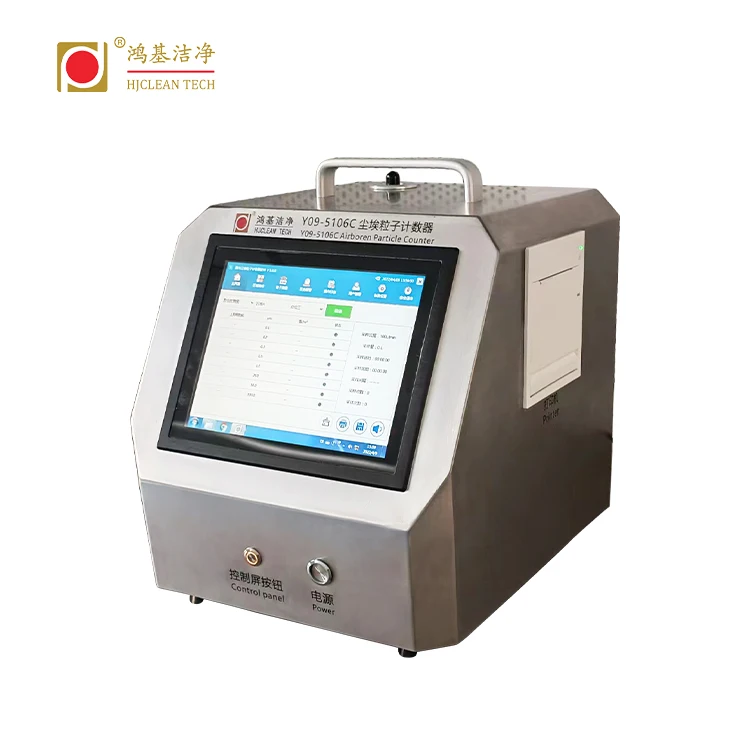 airborne Particle Counter For Clean Room Lab 100L/min Audit trail function airborne particle counter