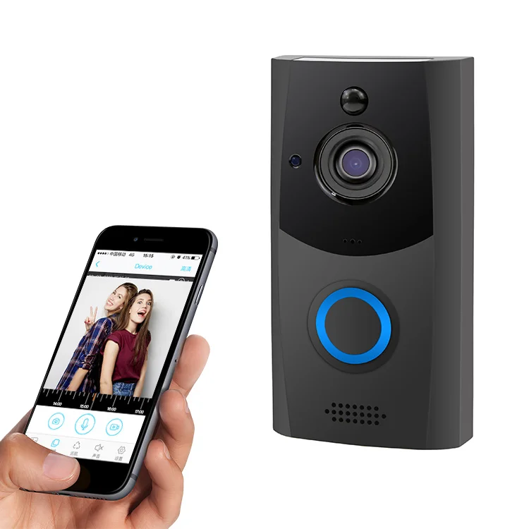 
Zoray Security Alarm Doorbell Camera Smart Wireless WiFi Video Intercom Door Bell 
