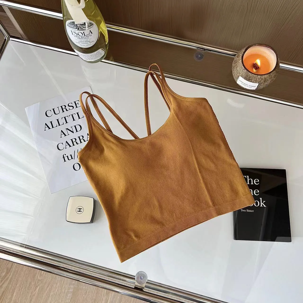 New China Manufacturer 8208 High-Quality Outdoor Camisoles Bra Designed For Maximum Comfort And Support Sports Camisoles