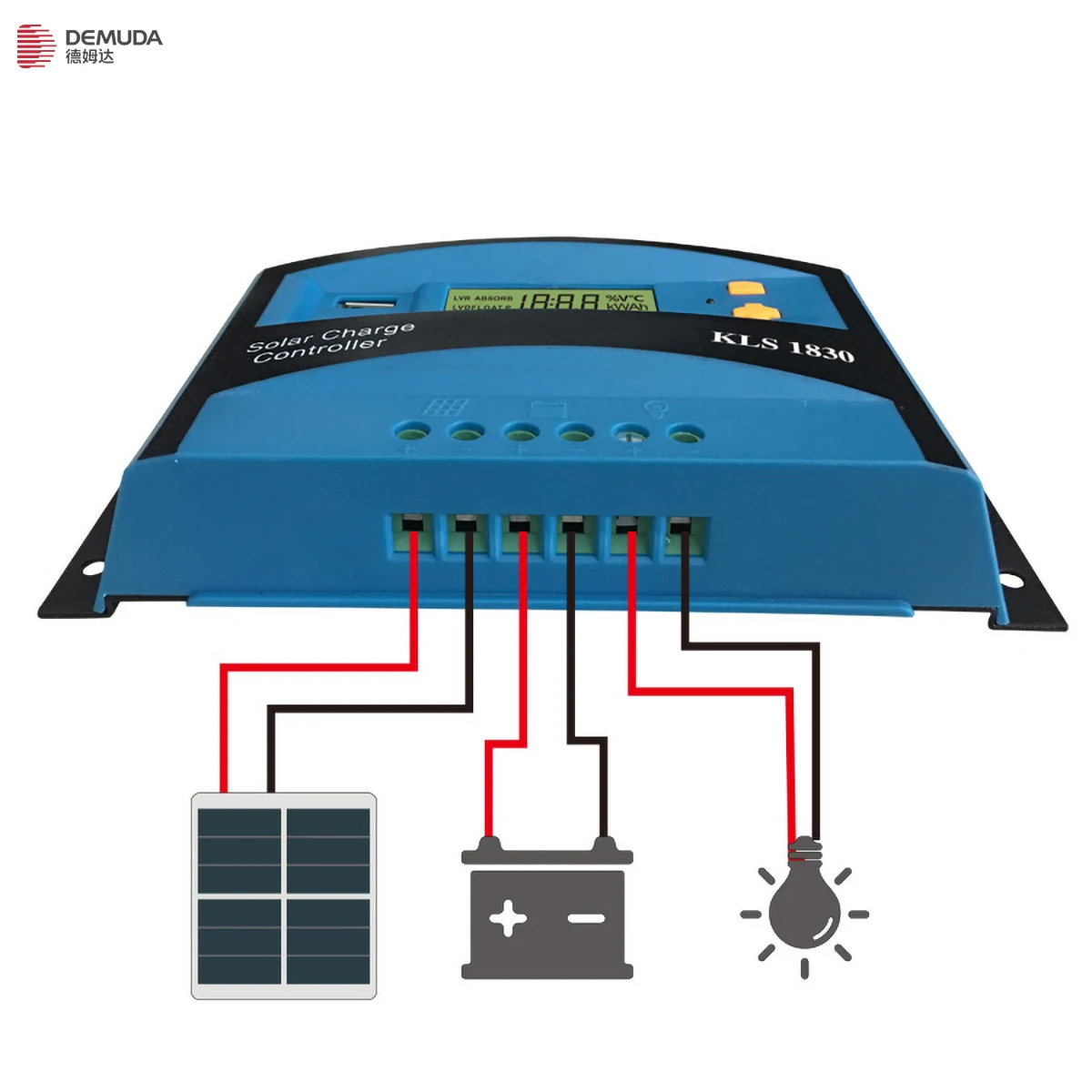  Режим управления светом 12v 24v 30a контроллер Солнечная Панель батарея система
