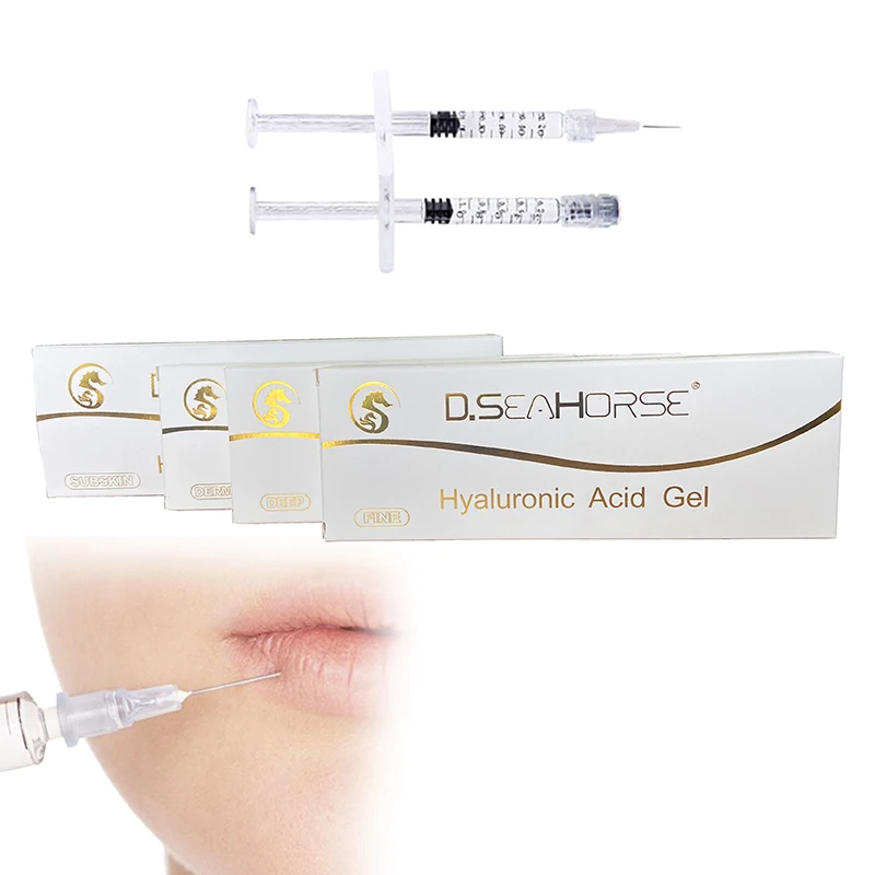 medical sodium face hyaluronate gel cross-linked hyaluronic acid butt injection permanent ha gel filler