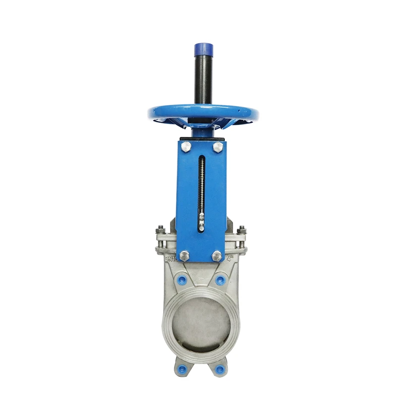 Factory Direct Sales Stainless Steel 304 Manual Knife Gate Valve for General Application Acid Water Gas Oil