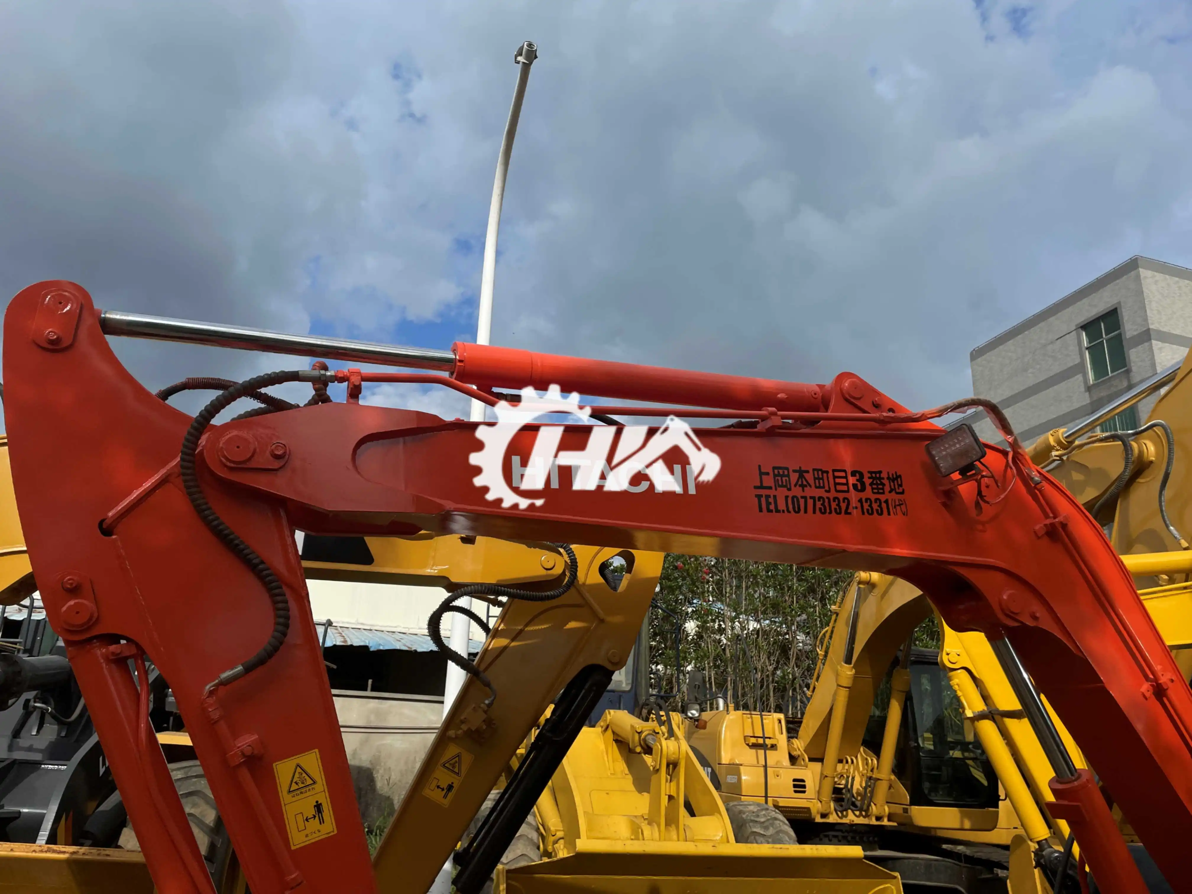 HANG KUI HITACHI 60 6 тонн 90% новый оригинальный японский с EPA CE сельскохозяйственный подержанный экскаватор для копания