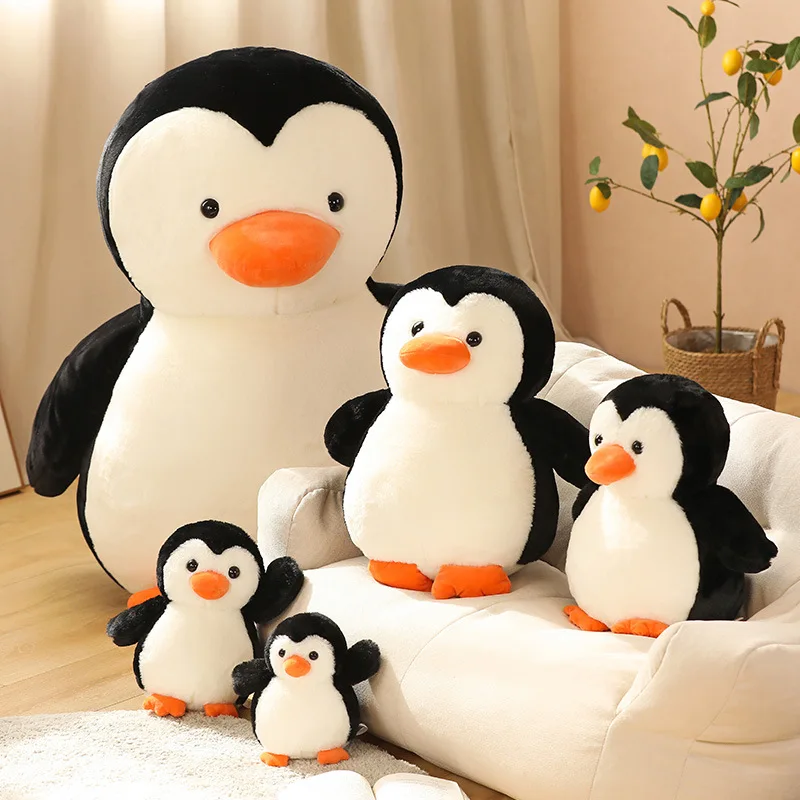 Kawaii игрушка пингвин плюшевая фигура детская мягкая девочка получить плюшевую подушку