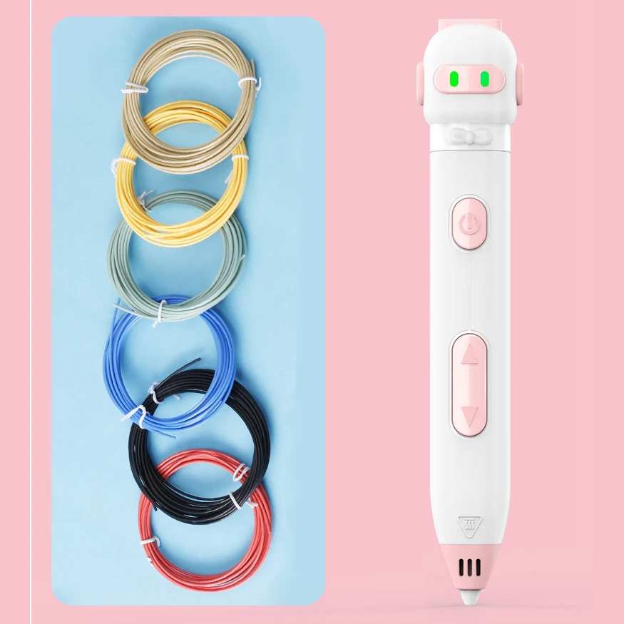 Сделайте свою собственную миниатюрную 3d портативную ручку для игрушек, обучения детей, 3d-ручка для рисования