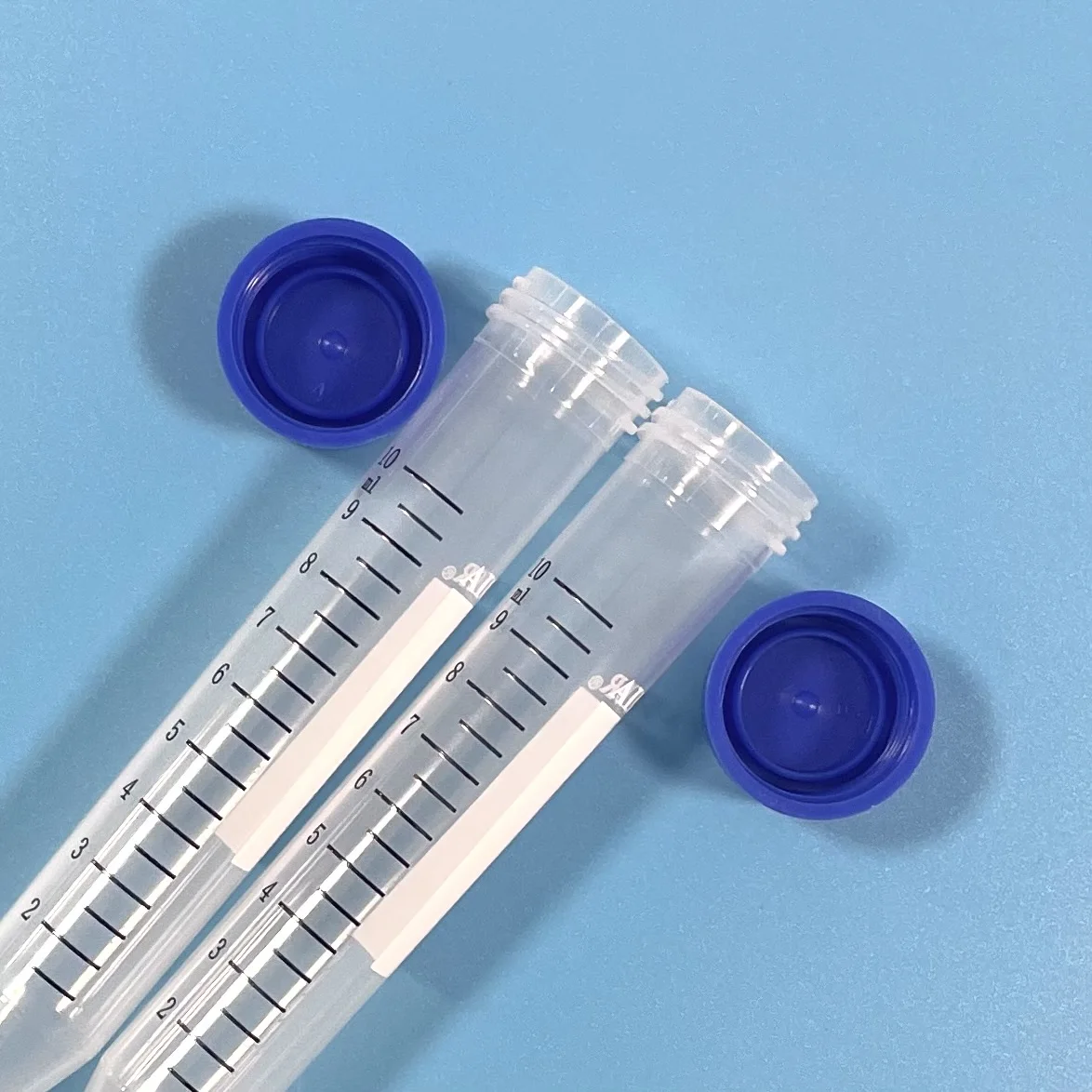 Лабораторные расходные материалы, медицинские стерильные пластиковые полипропиленовые конические нижние градиентные центрифужные трубки 10 мл