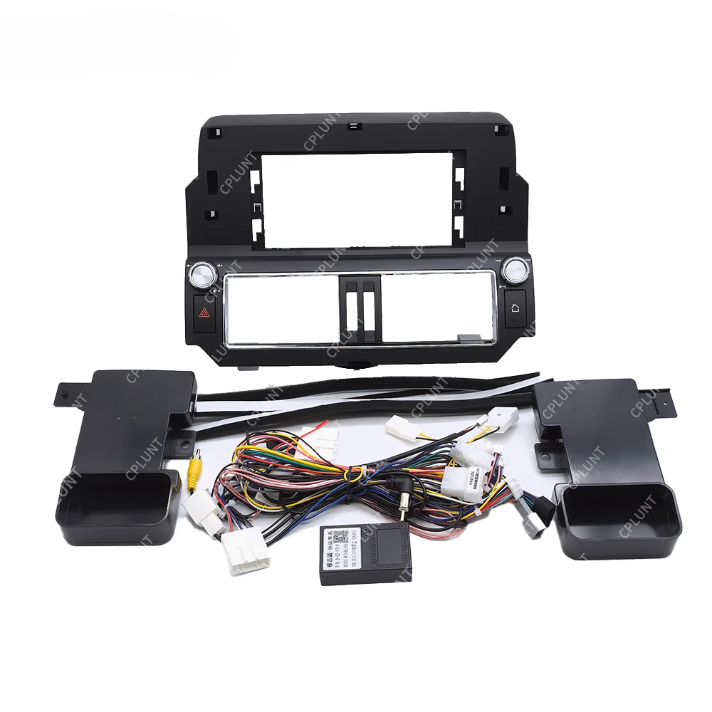 Автомобильный DVD-плеер рамка для TOYOTA LAND CRUISER PRADO 150 LC150 2014-2017 12 3 дюймов Android радио Farme стерео