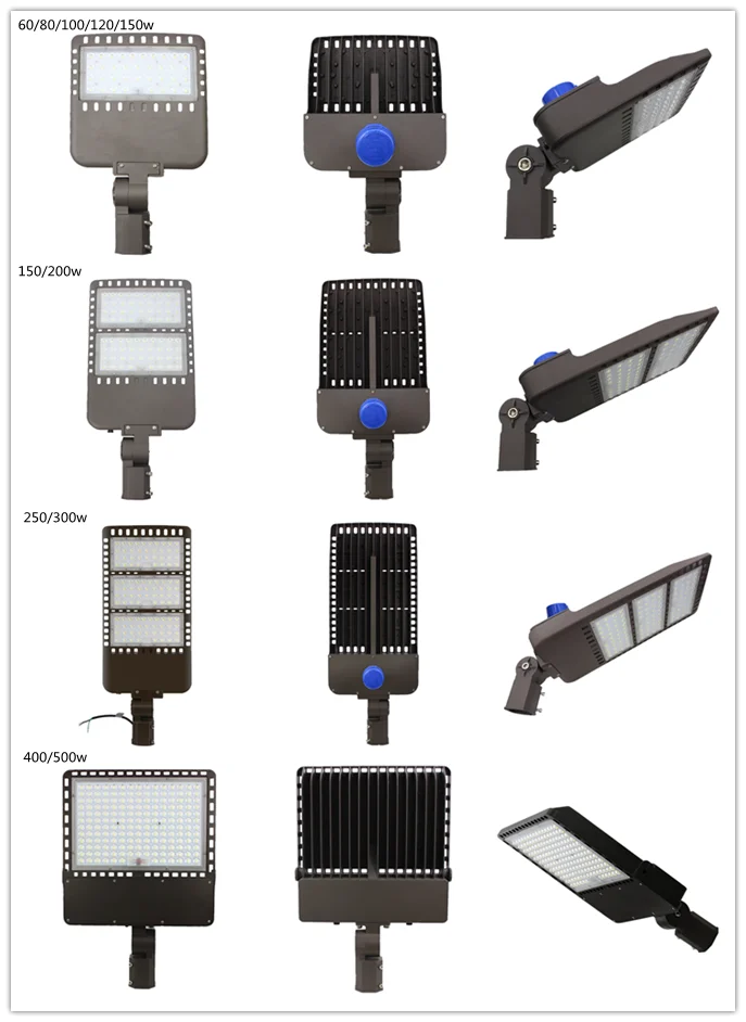 7 yrs warranty led parking lot light ETL cETL DLC 300w 42000lm photocell sensor dusk to dawn 300 watt street light for road