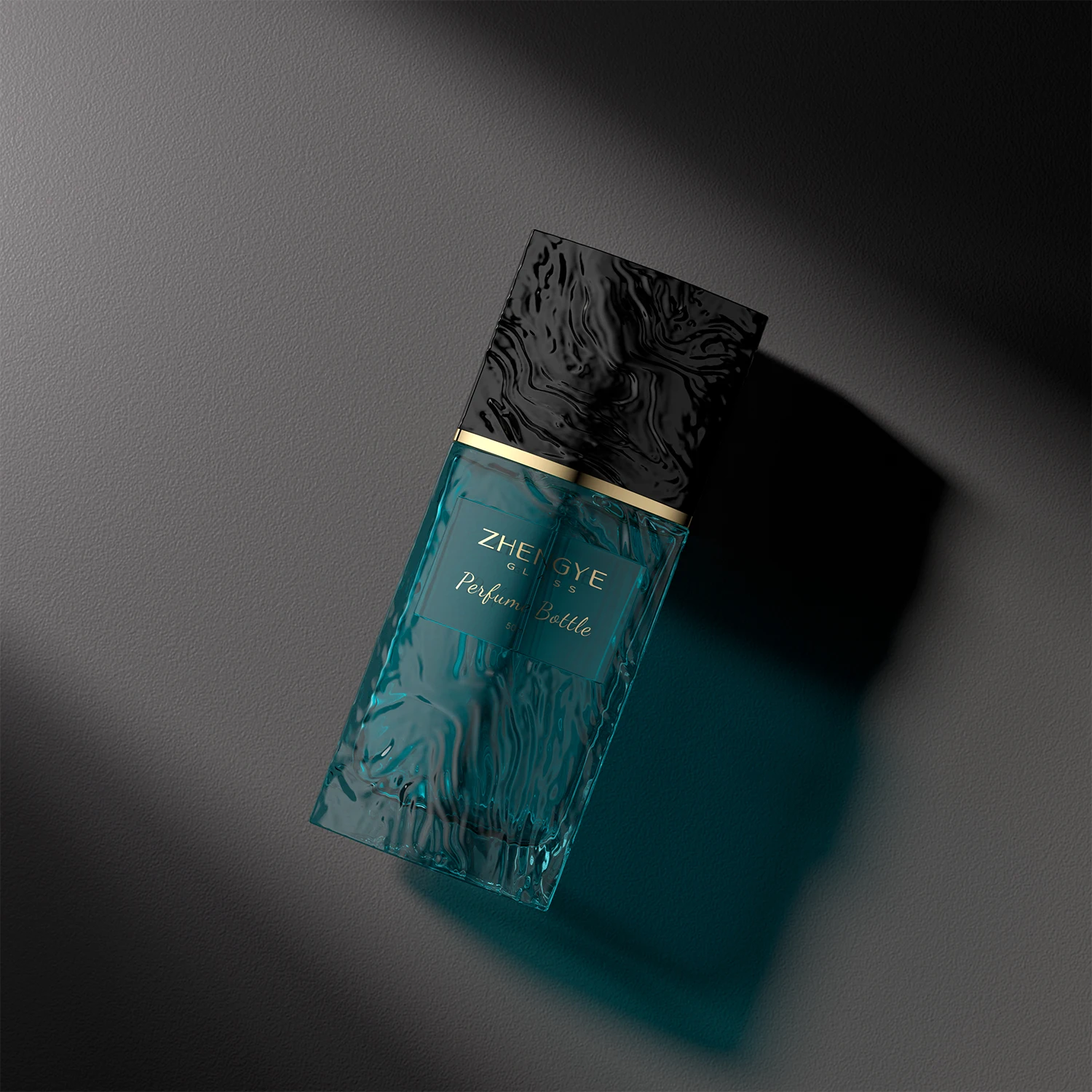 Custom Colored Unique New Design Luxury 50ml Mist Spray Glass Perfume Bottle For Women Man