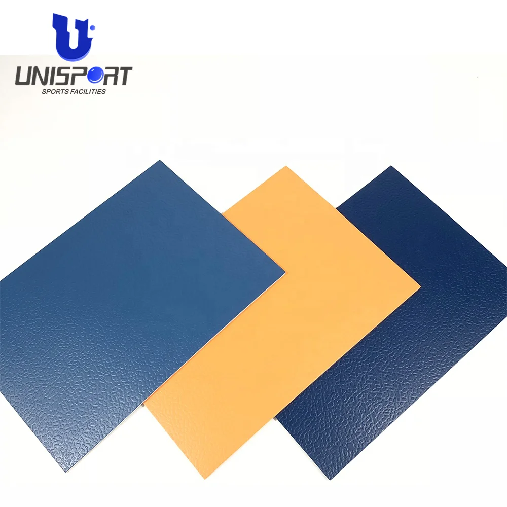 Unisport Indoor Pvc Sports Flooring Basketball Court Flooring Use For Basketball Court