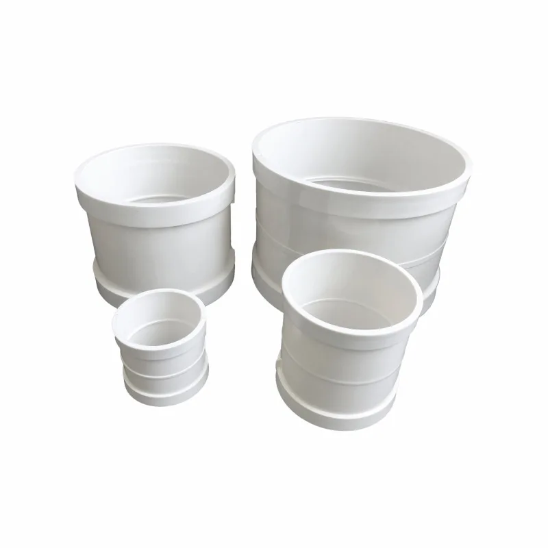 Corrugated Pipe Plastic Tube Fittings Protective Caps PVC Plug Cap Metal Tube Accessories Moulding Processing Service Available