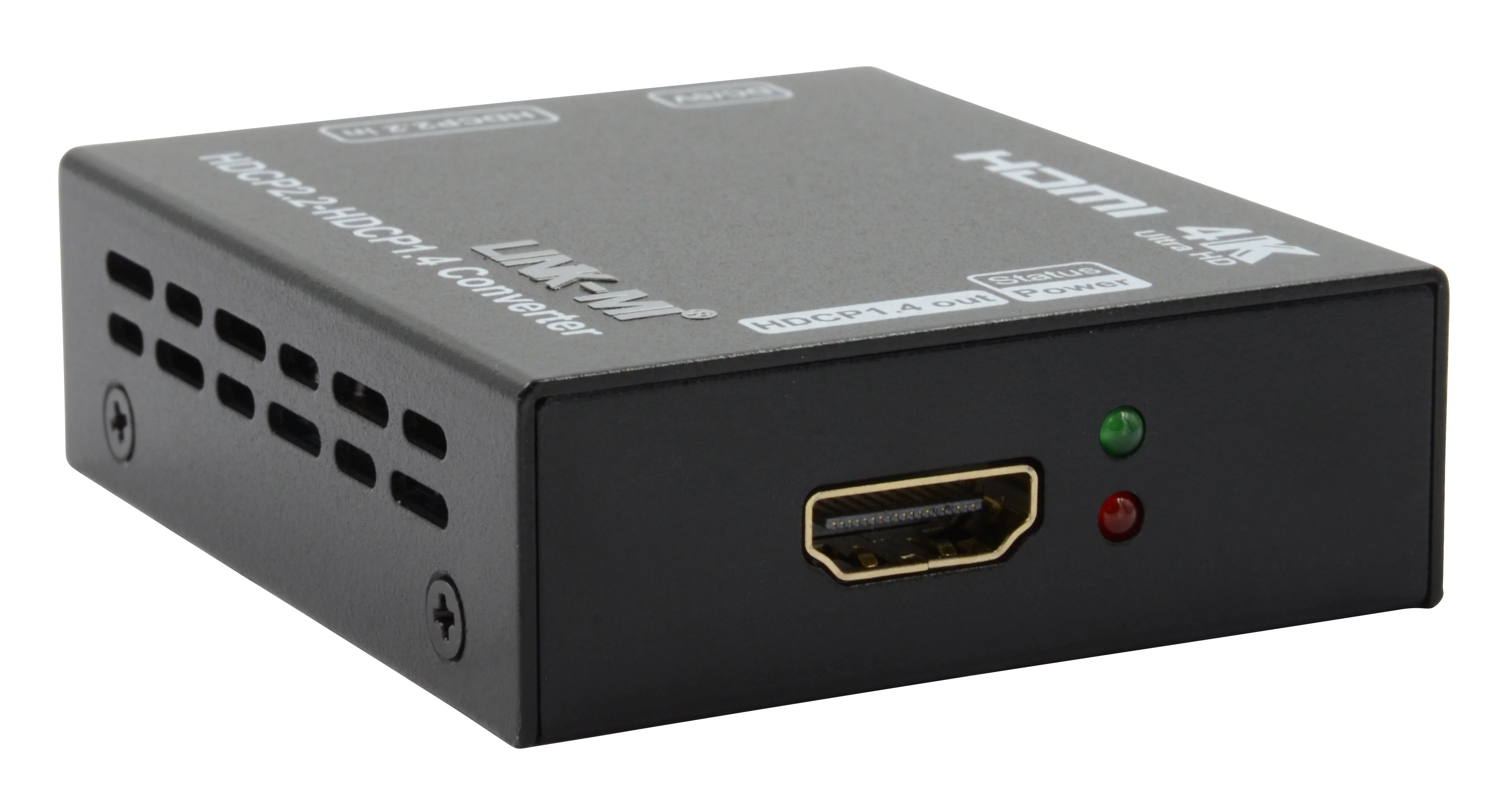 HDMI in HDMI out HDCP 2.2 to 1.4 Converter for 4K 3D TV Support 4Kx2K@60HZ, YUV 4:2:0 CEC Support audio format Dolby, DTS, LPCM