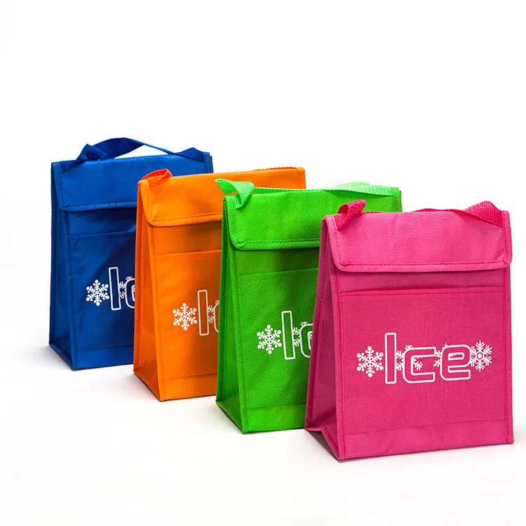 takeaway seafood bags cooler bag pearl cotton aluminum foil portable non-woven insulated cool bag
