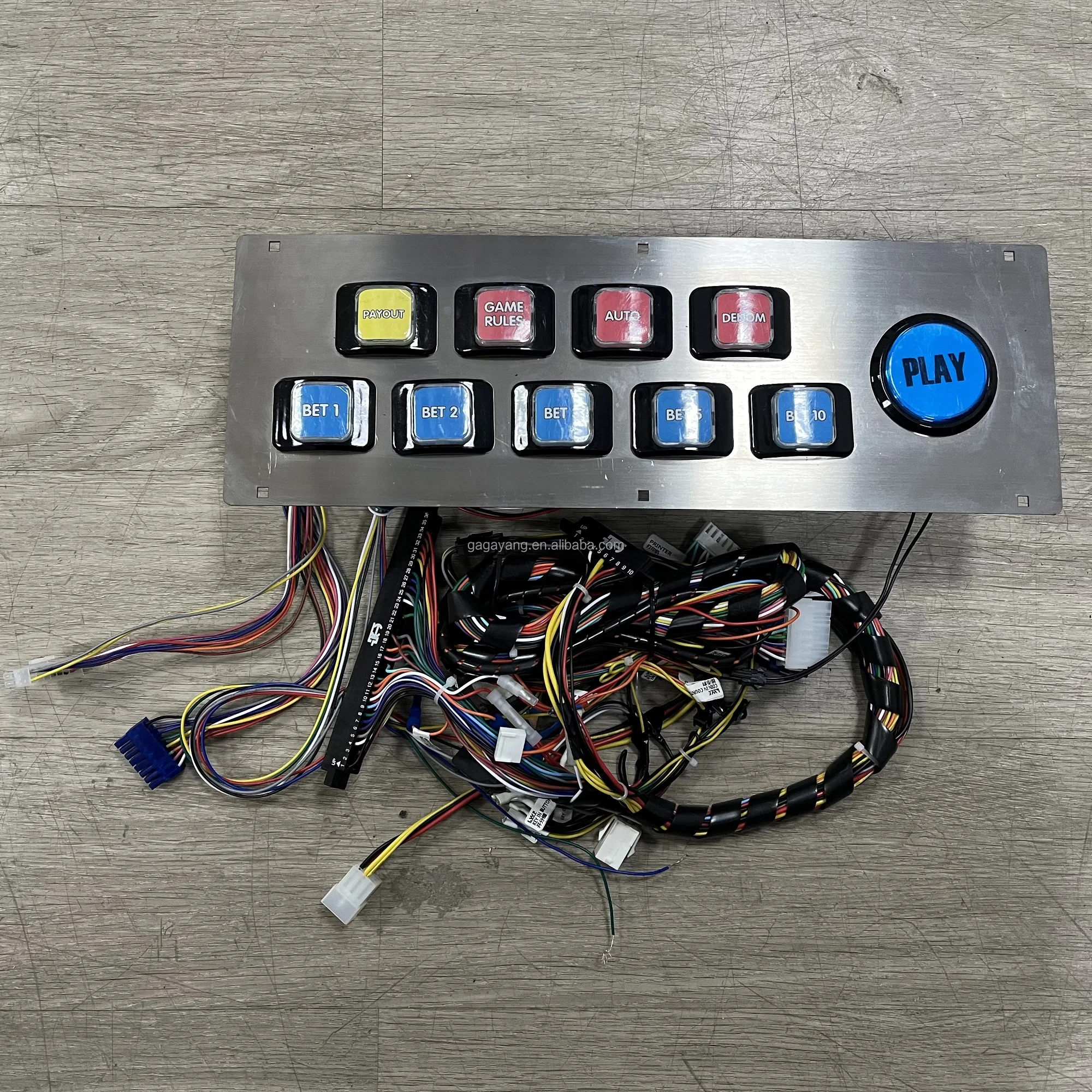 Высококачественный жгут проводов для пожарного звена 36P + 10P кнопка