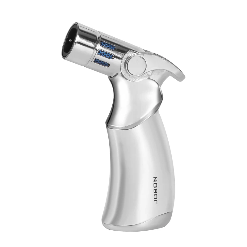 Erliao High Quality Smoking Lighter Smoking Accessories Cigarette Lighter Metal Gas Cigar Lighter Wholesale