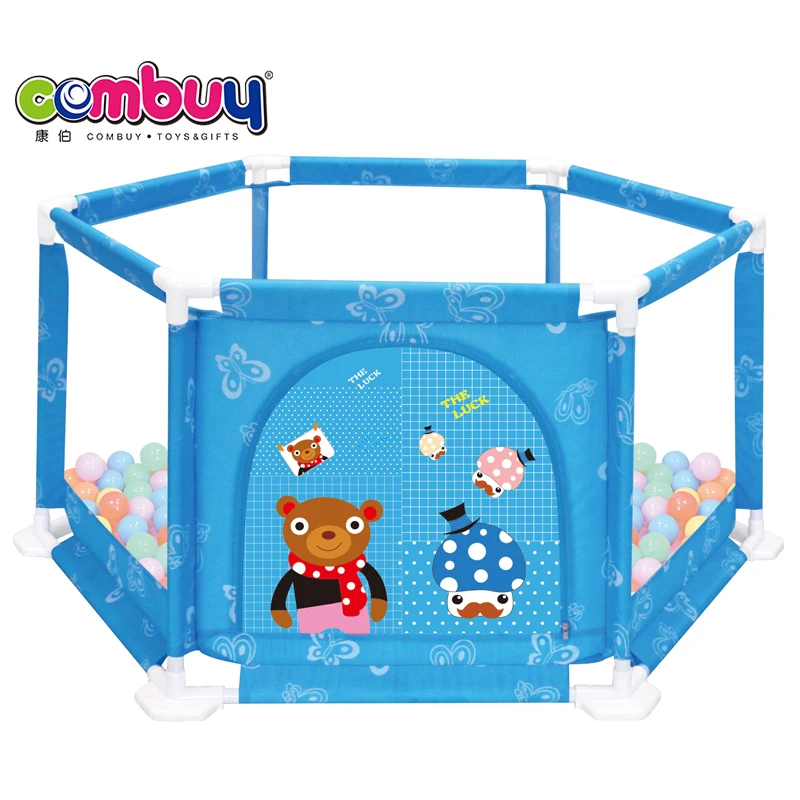  Крытый шесть сторонняя ограждения бассейн 60 шт шаров многоугольный игровой защитное ограждение для ребенка