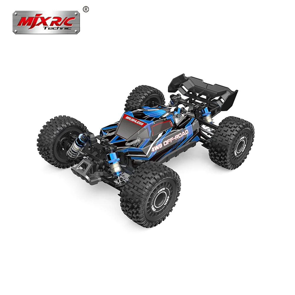 MJX 16207 Hyper Go 1/16 2 4 ГГц 4x4 62 км/ч бесщеточный Радиоуправляемый грузовик высокоскоростной гоночный внедорожный багги