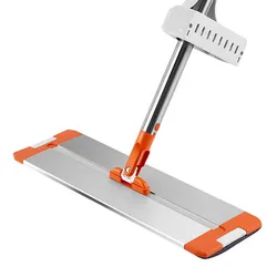 Household Hand Free 360 Degree Spin Microfiber Mops Cleaning Floor Manual Push Pull Squeeze