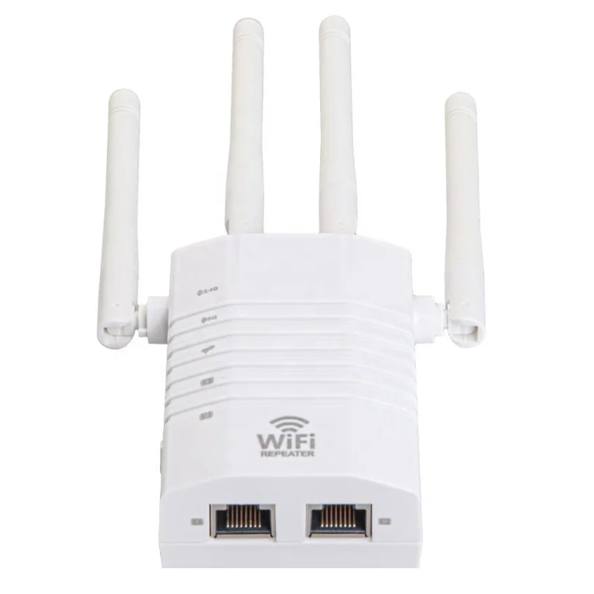 Недорогой ретранслятор Wi-Fi 1200 Мбит/с, расширитель диапазона Wi-Fi, усилитель сигнала Wi-Fi, маршрутизатор, ретранслятор