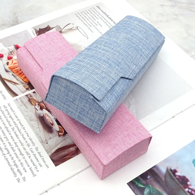 2024 Custom lgoo Retro Luxury Glasses Bags Case Colorful myopia eyeglasses boxes glasses wholesale fashion optical glasses case