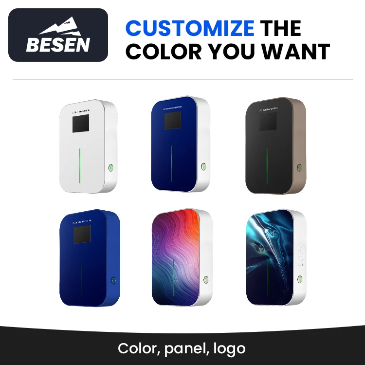 BESEN Wholesale Home WALLBOX 7.2kW 32A Smart APP EV CHARGER EV Charging Station for all ev models