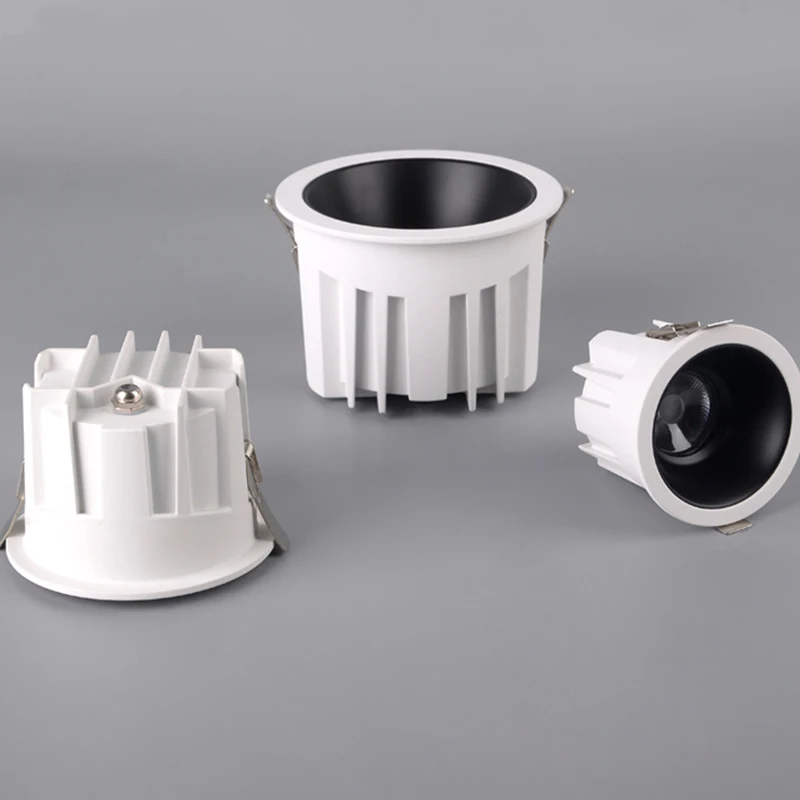 Waterproof and anti fog bathroom bathroom kitchen ceiling COB spot light embedded anti glare down light
