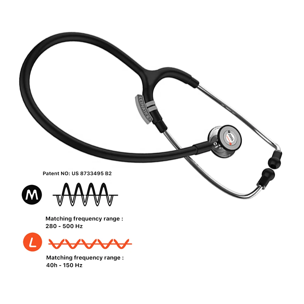 Outstanding Service Synthetic Silica Gel Earplug Material Noise Canceling Doctor Nurse Medical Stethoscope For Auricle Fit