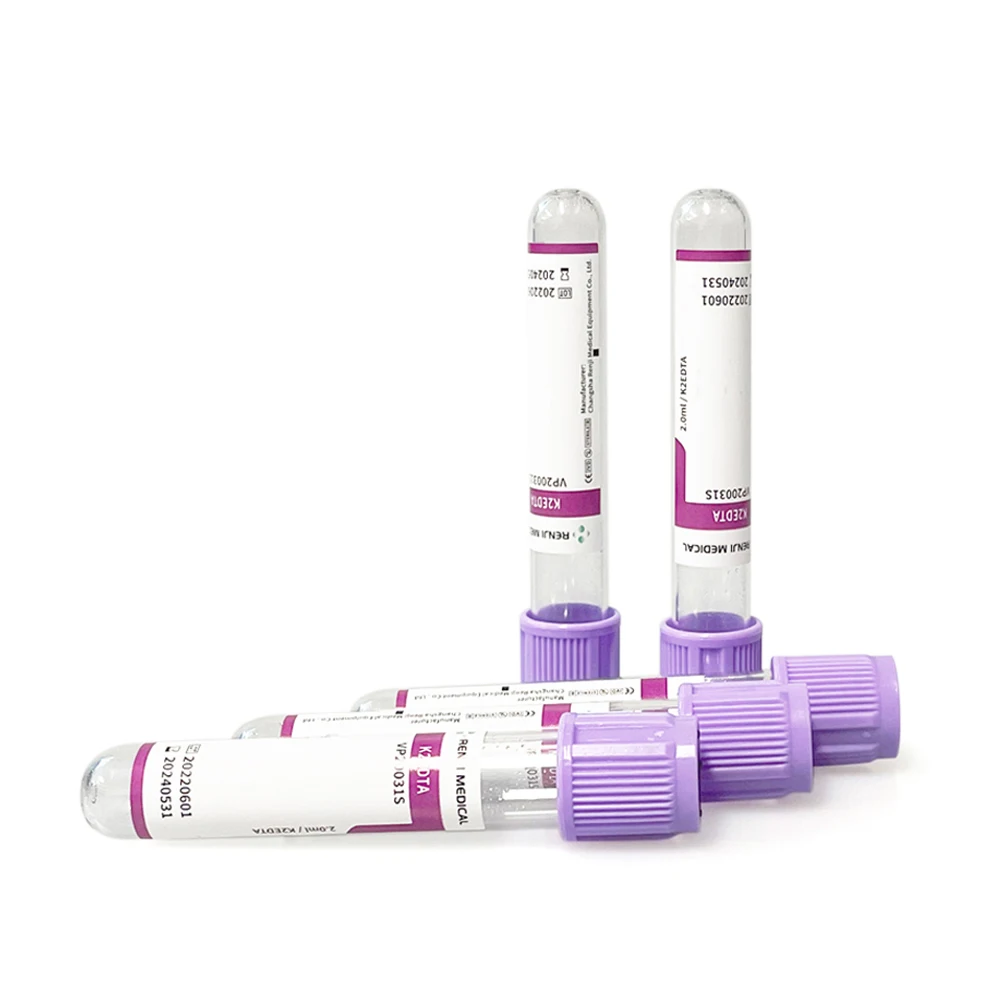 collector microtainer edta k2 or k3 blood vacuum tube and dry tube