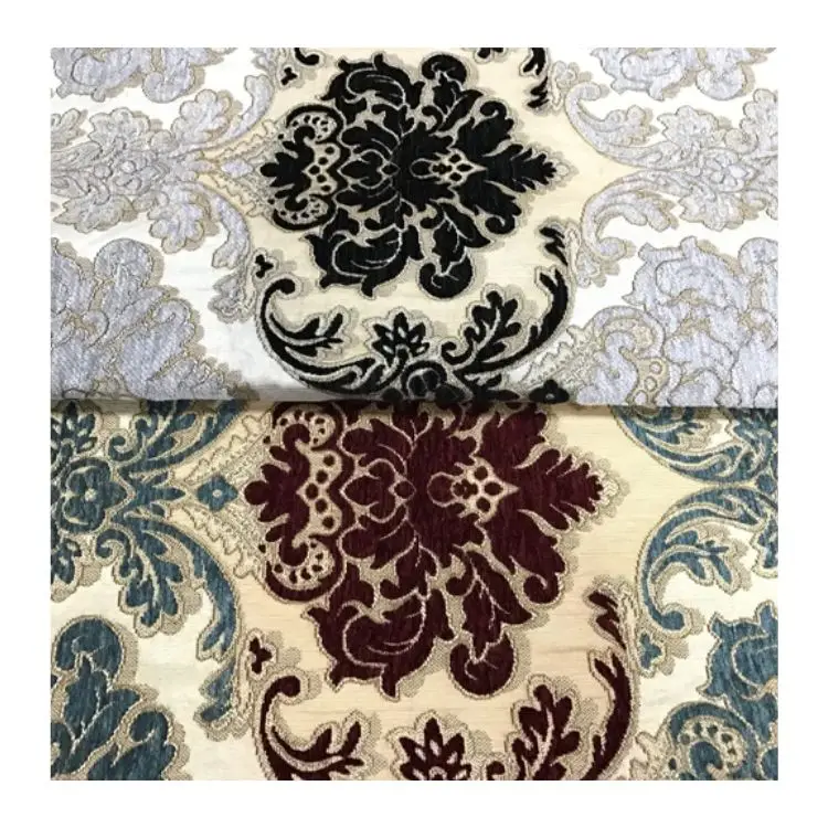 high quality jacquard chenille sofa upholstery fabric fabrics for home textlie