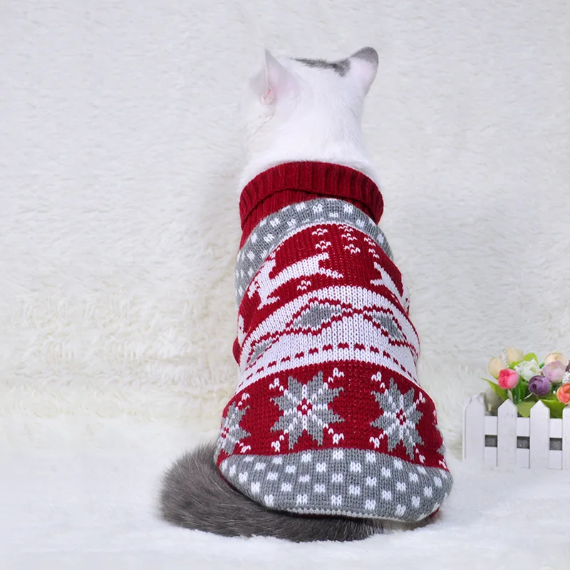 DZ32 High Quality Pet Sweater Warm Dog Sweater Winter Dog Clothes Fashion Dof Apparel
