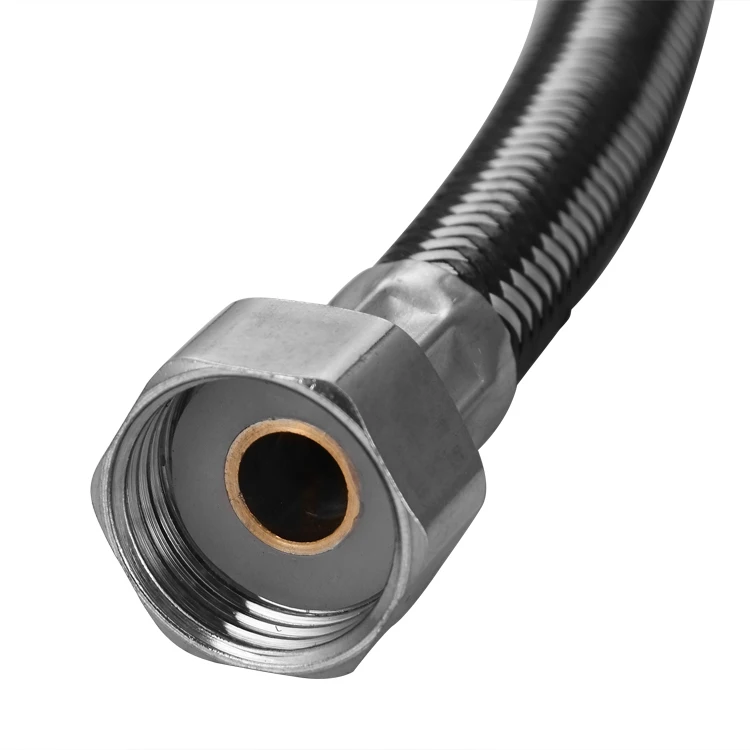 F1/2*F3/8 Customized 201/304ss Flexible Braided Hose Pipes