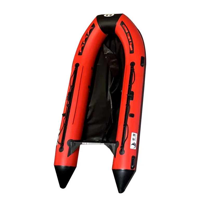 Rubber Boat Thickened Hard Bottom Rescue Fishing Hovercraft Luya Kayak Automatic Inflatable