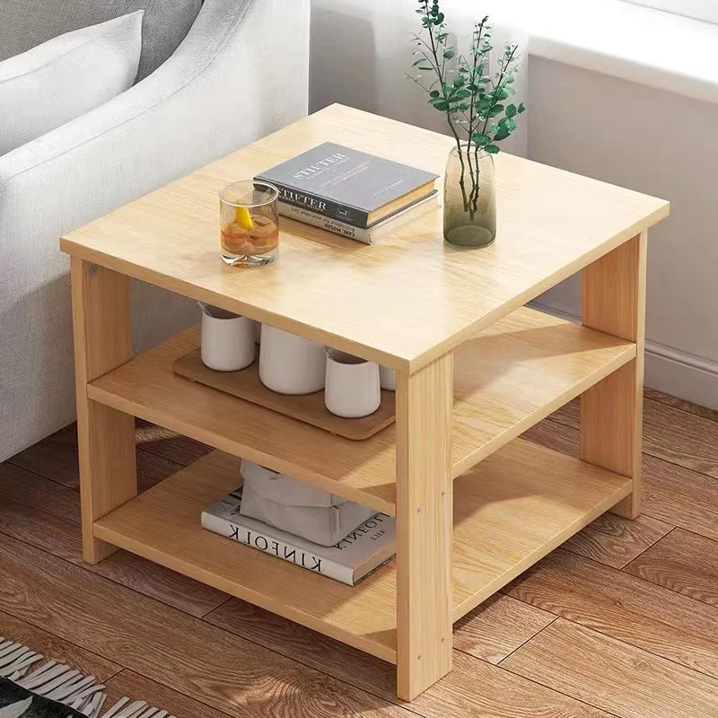 Custom Wholesale Rustic Coffee Table Fashion Modern Design Wooden Tea Table