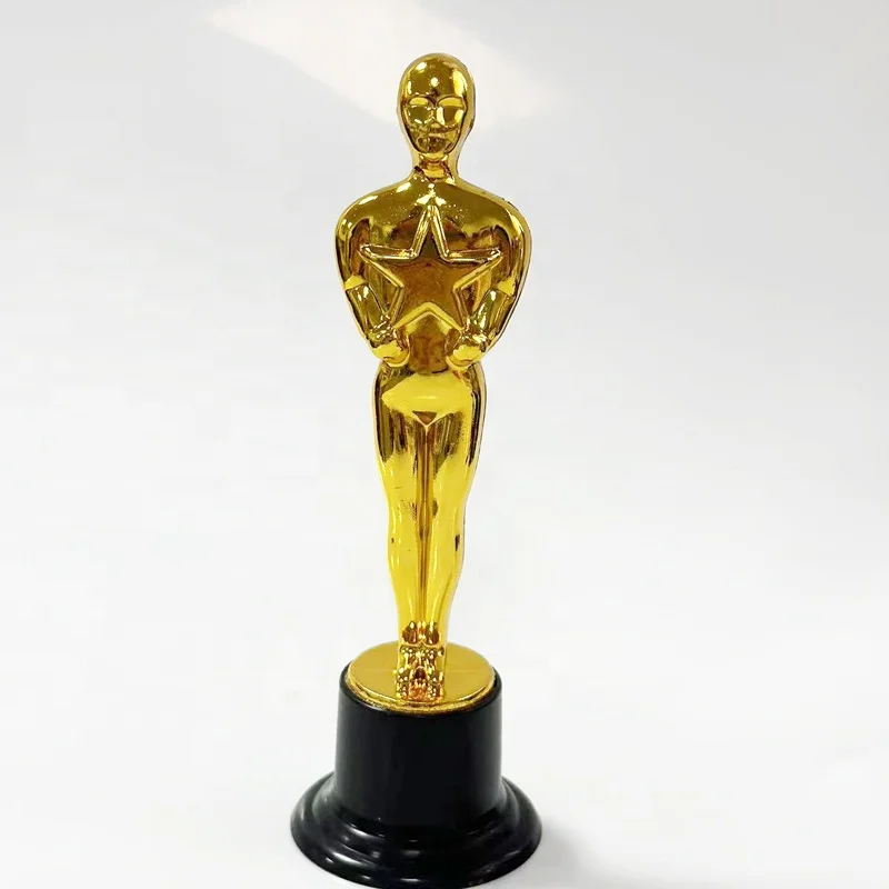 gold Awards 6 inch Oscar Hollywood Award Trophies Small Trophy Cup for Kids